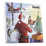 kwb Adventskalender 2017 Limited Edition 370117 (24 Türchen mit hochwertigem Werkzeug, inkl. Tasche, Tischkalender)